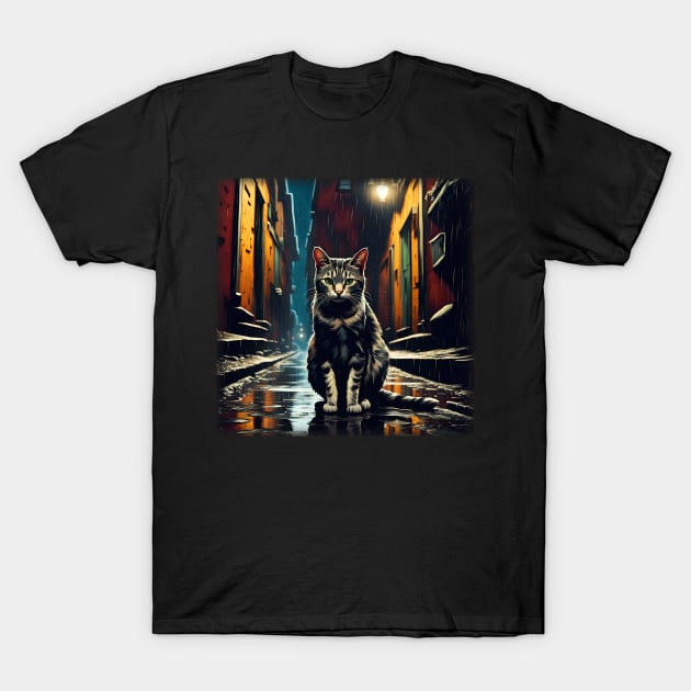 Street Cat T-Shirt by GarfunkelArt